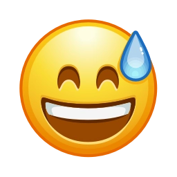 Sticker 😅 ᯤ @MaximXEmojis
