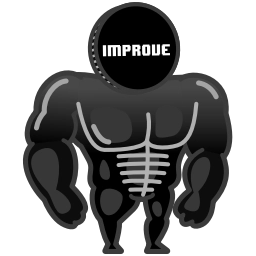 Sticker 💪 improve