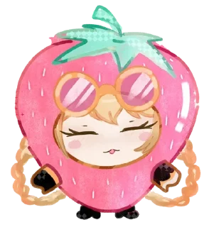 Телеграм стикер 🍓 Jahoda Sticker Pack :: @fStikBot