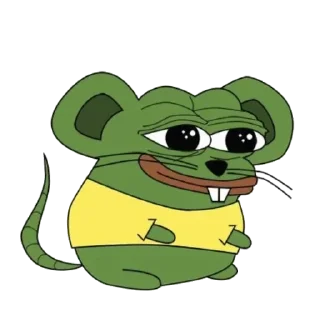 Video sticker 🐭 Pepe Animals ZOO → @PepeTaroBot
