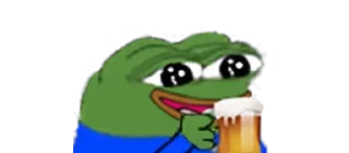 Telegram sticker 🍺 @imrealmmg pepe pack