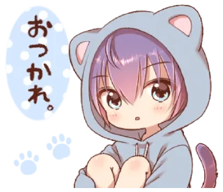 Telegram sticker ☘ Boy of A Black Cat V.2 — @slyhterin