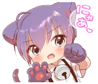 Telegram sticker ☘ Boy of A Black Cat V.2 — @slyhterin