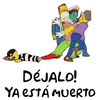 Sticker 💀 TheSimpsonsWithWords