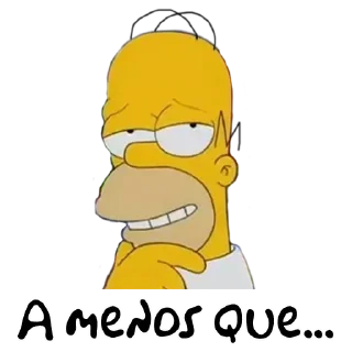 Telegram sticker 🌝 TheSimpsonsWithWords