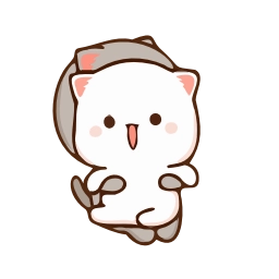 Telegram stiker 😻 ⋆ ᏣᎪե ฅ•֟፝ﻌ•ฅ𖣒 ¦ @stickersdaManu