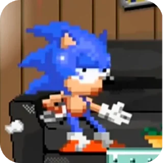 Telegram sticker 😶 Sonic x Shadow