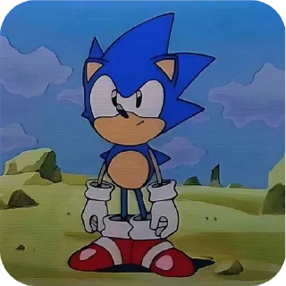 Telegram sticker 🥰 Sonic x Shadow