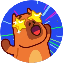 Telegram sticker 🤩 Capyboy