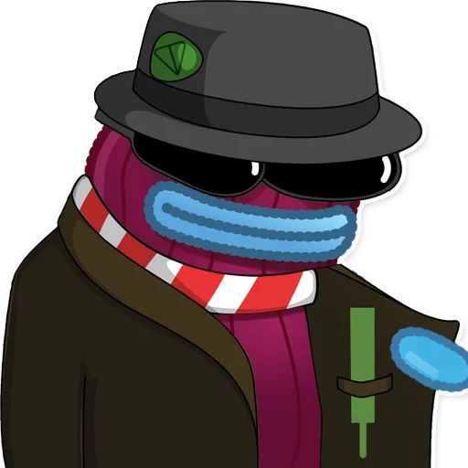 Telegram sticker 🕶 $plsh