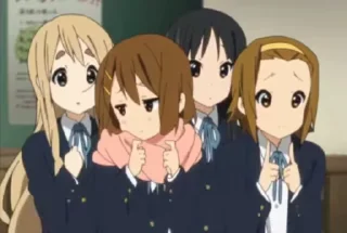 Video sticker 👉 K-ON! TOP 1 ANIME ❤️❤️❤️ @Evilgan
