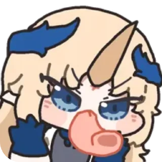 Telegram sticker 👄 老库不赖