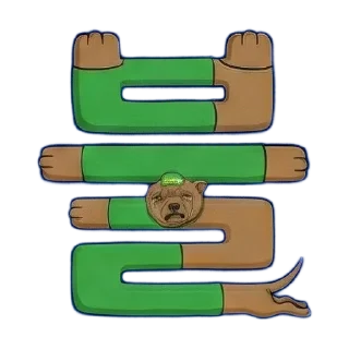 Video sticker 😁 조온스미스한글콘 by @whale_labs