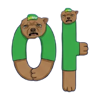 Sticker 😀 조온스미스한글콘 by @whale_labs