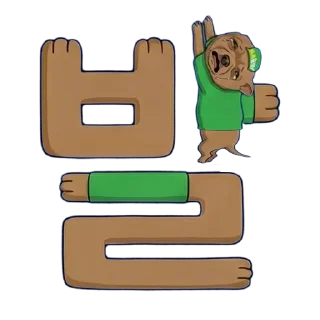 Video sticker 😃 조온스미스한글콘 by @whale_labs