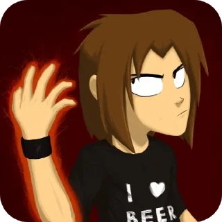 Telegram sticker ✋ School 13 @TgEmodziBot