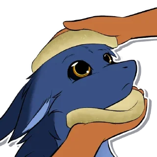 Telegram stiker 🍞 Furry