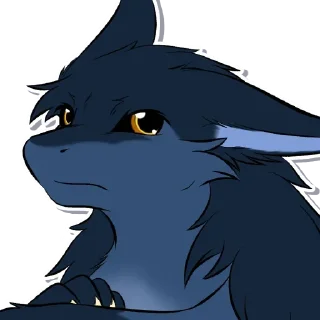 Telegram stiker 😡 Furry