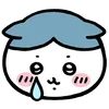 Sticker 😢 chiikawa  ♡  @ririmoji
by nagano (line)