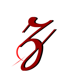 Sticker ❤️ Ash Alphabet @InkByBelariana