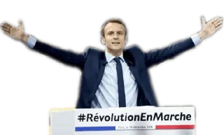 Telegram sticker 👔 Macron @FranceCanal
