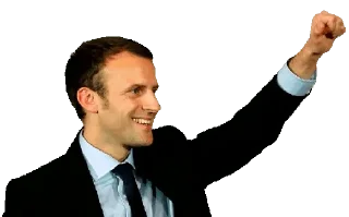 Telegram sticker 👔 Macron @FranceCanal