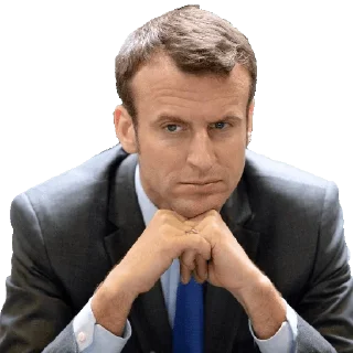Telegram sticker 👔 Macron @FranceCanal