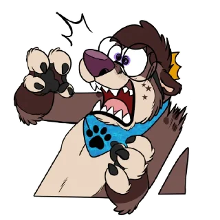Telegram sticker 😨 Kiyo Otter