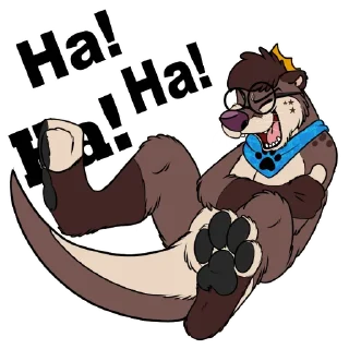 Video sticker 😂 Kiyo Otter