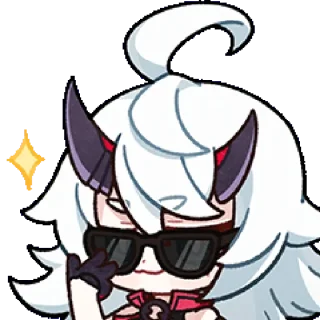 Telegram sticker 😎 Honkai Impact 3rd Chibi 2 :: @HonkaiImpact3ITA