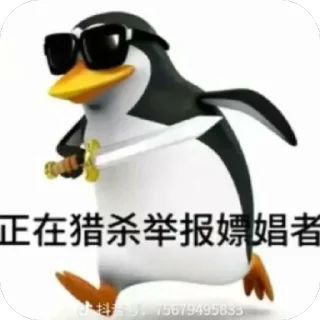 Video sticker 😡 操逼企鵝 by Aya: @fStikBot