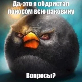 Telegram sticker 😍 бля буду крабсбургером