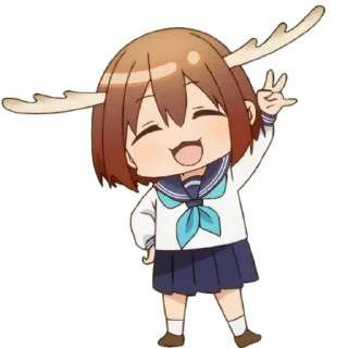 Telegram sticker 👋 стикеры тяночки 2: @ssdfriends