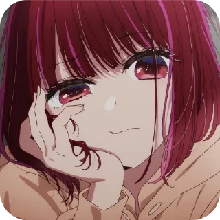 Telegram sticker 💇 стикеры тяночки 2: @ssdfriends