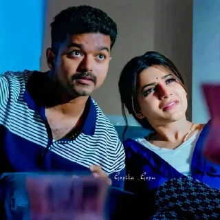 Telegram sticker ❤️ Vijay forever♡