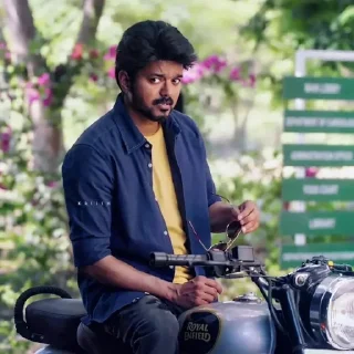 Video sticker 🤨 Vijay forever♡
