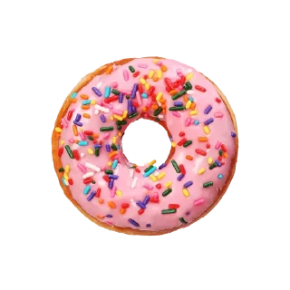 Telegram sticker 🌟 👉🏼@stickerssii👈🏼 пончики🍩 :: @fStikBot