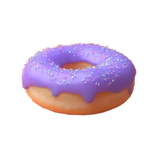 Telegram sticker 🌟 👉🏼@stickerssii👈🏼 пончики🍩 :: @fStikBot