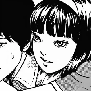 Телеграм стикер 🕸 tomie @bonesdolly