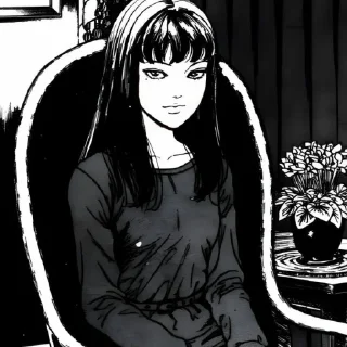 Телеграм стикер 🕸 tomie @bonesdolly