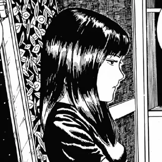 Телеграм стикер 🕸 tomie @bonesdolly