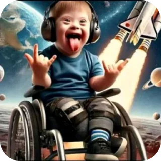 Telegram sticker 🎢 Бабка гренки @Churka_bublik