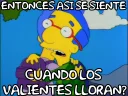 Telegram sticker 😢 Exaaacto @SimpsonsGrupo