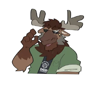 Video sticker 😎 Nick the Moose (@NickDales)