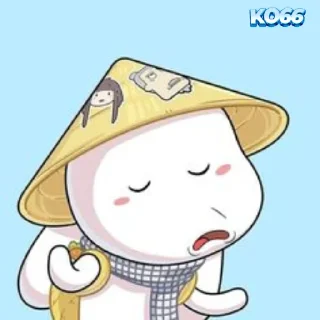 Video sticker 🐇 thỏ 7 màu