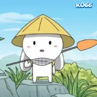 Video sticker 🐇 thỏ 7 màu