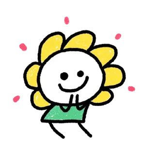 Telegram sticker 💬 Rainbow Kids By @KakaoEmoticon