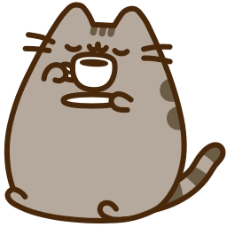 Sticker ☕ Pusheen the Cat :: @fStikBot