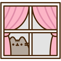 Telegram sticker 🪟 Pusheen the Cat :: @fStikBot