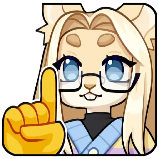 Telegram sticker ☝️ PanPan's Stickers